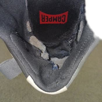 Camper Ayakkabıda Beklenmedik Hızlı Aşınma Sorunu