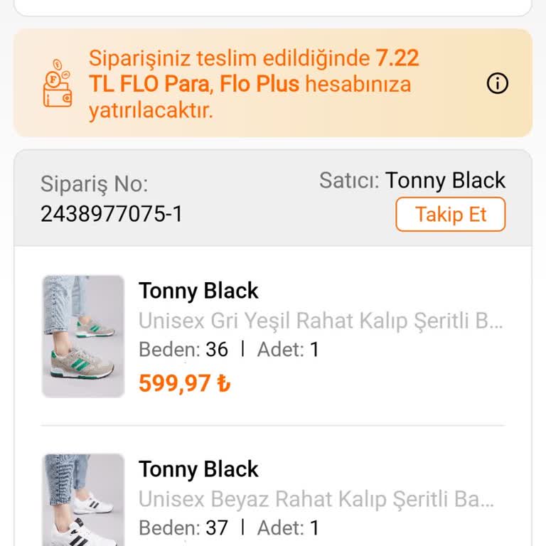 Sipariş Edilen Spor Ayakkabılar Temin Edilemiyor Ve Satıcıya Ulaşılamıyor