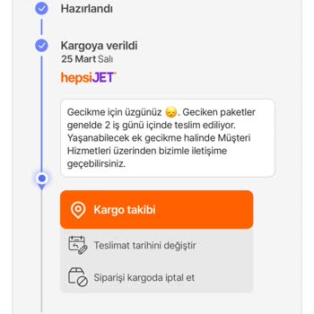 Hepsijet İle Ertesi Gün Teslimat Hayal Kırıklığı