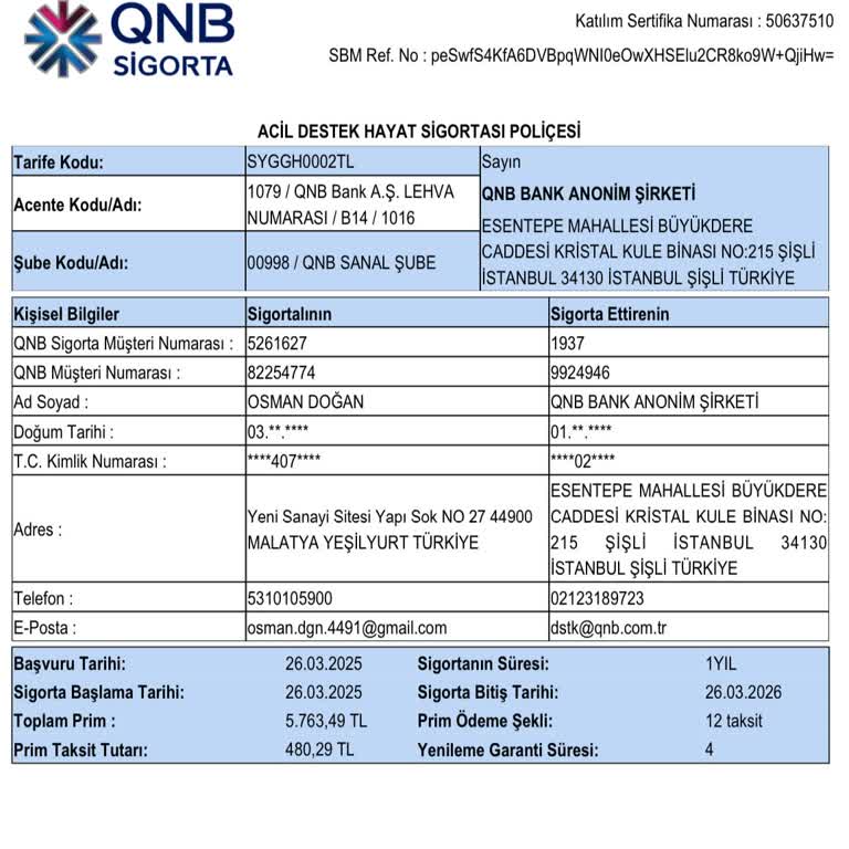 Yanıltıcı Sigorta Bilgilendirmesi Ve Mağduriyet