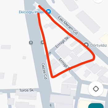 Gazze Caddesi'nde Bisiklet Yolunda Yaşanan Köpek Saldırısı