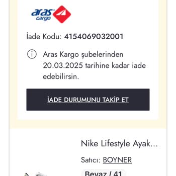 Boyner'de İade Süreci Sorunu