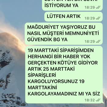 Siparişim Hala Kargoya Verilmedi Ve İletişim Kurulamıyor