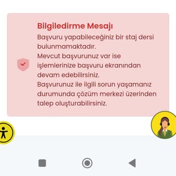 İstanbul Üniversitesi Staj Başvurusu Sorunu Ve Çözüm Merkezi Yanıtı