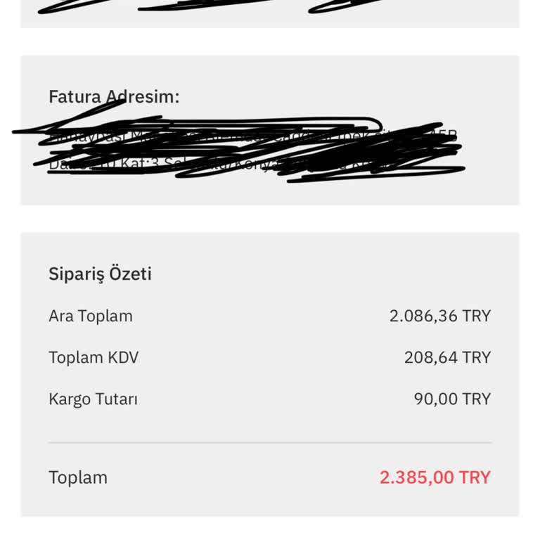 Siparişim 17 Gündür Kargoya Verilmedi