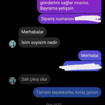 Sürekli Ertelenen Kargo Ve Müşteri Hizmetleri Sorunu