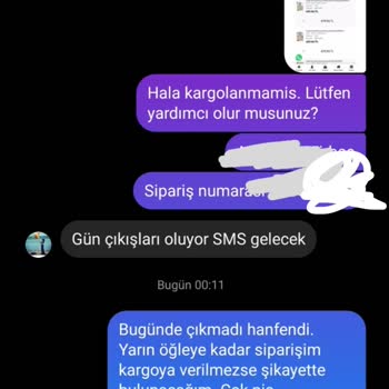 Sürekli Ertelenen Kargo Ve Müşteri Hizmetleri Sorunu