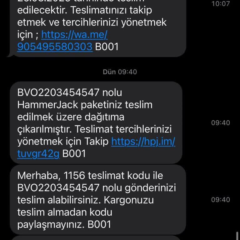 Yanıltıcı Kargo Süreci Ve İletişim Eksikliği