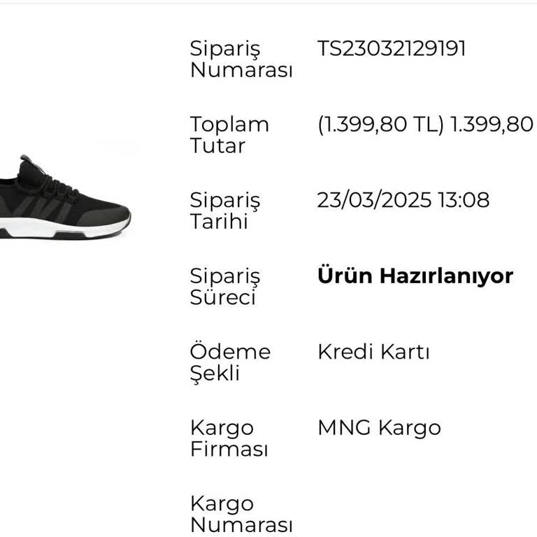 Slazenger Ayakkabılarım Bayram Öncesi Kargolanmadı