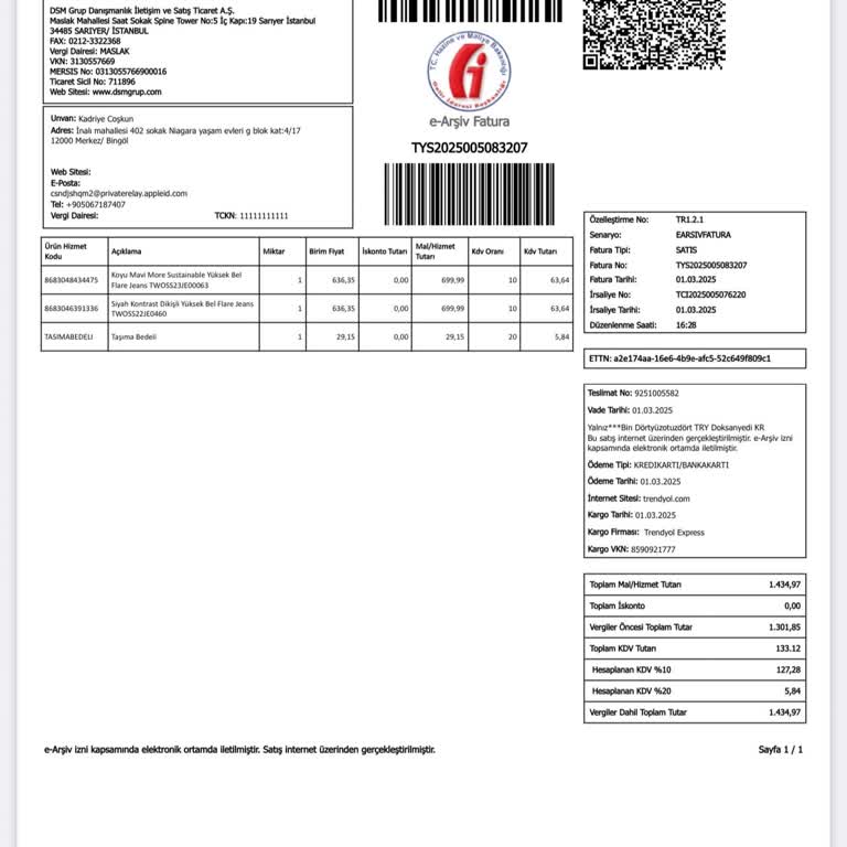 Trendyol Milla Pantolon İlk Yıkamada Beyaz Çizgiler Oluştu