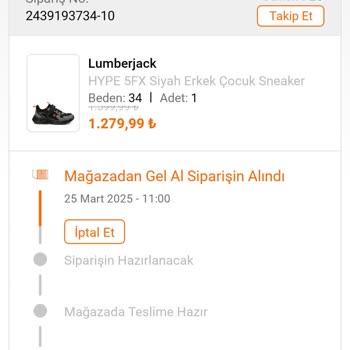 Kapalı Mağazadan Teslimat İmkansızlığı