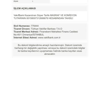 VakıfBank'tan İzinsiz Kesinti Ve İade Zorluğu