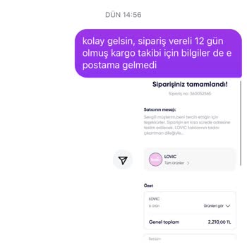 Siparişim Kargoya Verilmedi Satıcıdan Haber Yok