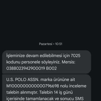 Ayakkabı Kalitesi Ve İade Süreci Sorunu