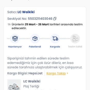 Bayramlık Siparişim Hala Elime Ulaşmadı