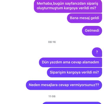 Sipariş Verilen Babetler Gönderilmiyor Ve İade Yapılmıyor