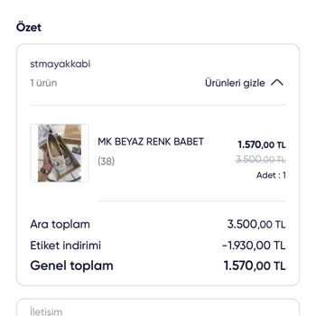 Sipariş Verilen Babetler Gönderilmiyor Ve İade Yapılmıyor