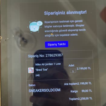 Bayramlık Ayakkabı Siparişinde Stok Sorunu