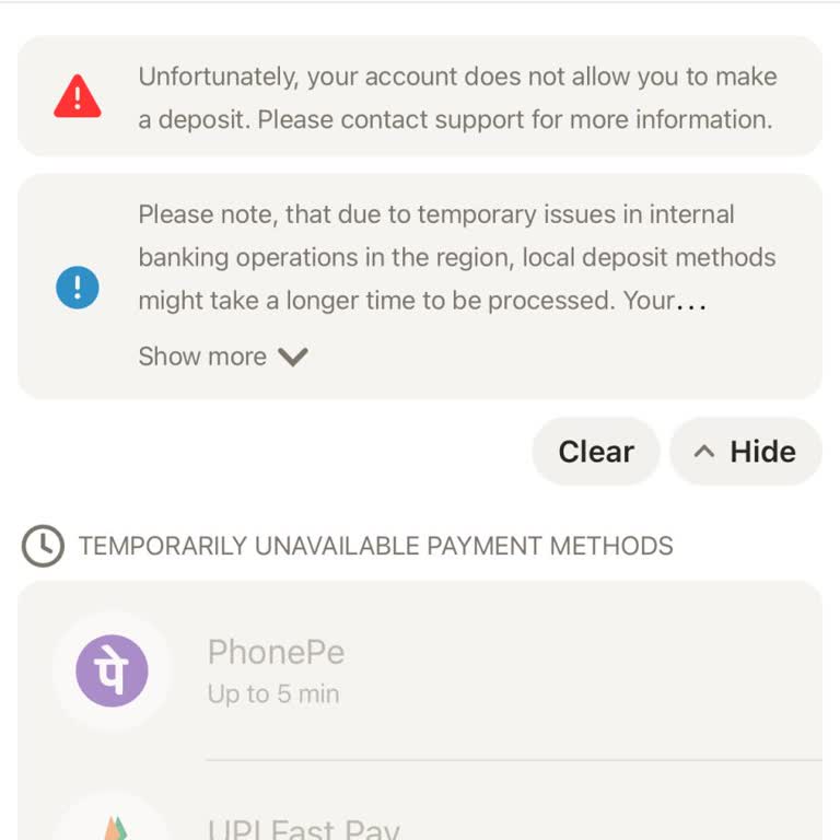 Parimatch Blocked My Account Despite Submitting All Verification Documents