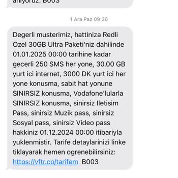 Tarife Yanıltmacası Ve Eksik Hizmet