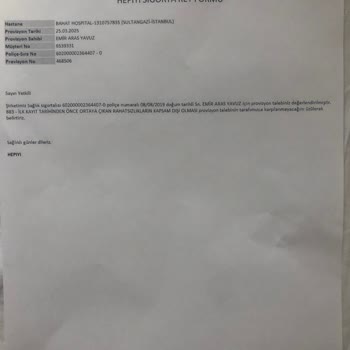 Provizyon Sorunu Ve Müşteri Hizmetleri Eksikliği