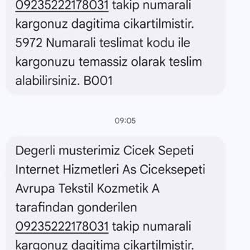 Eksik Ürün Teslimatı Ve Kargo Sorunları