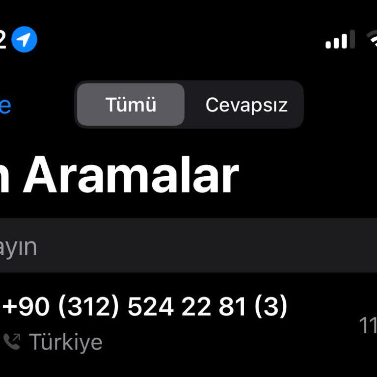 Sürekli Arayan Ve Yanıt Vermeyen Numarayla Sorun