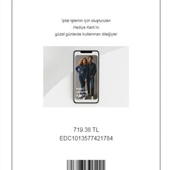 İade Edilmeyen Ürün Bedeli