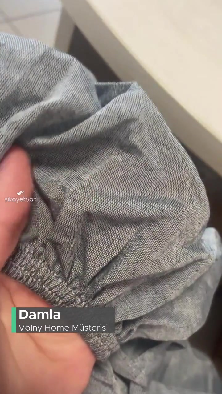 Volny Home Pamuklu Diyor Naylon Çarşaf Gönderimi Yapmış! videonun kapak resmi