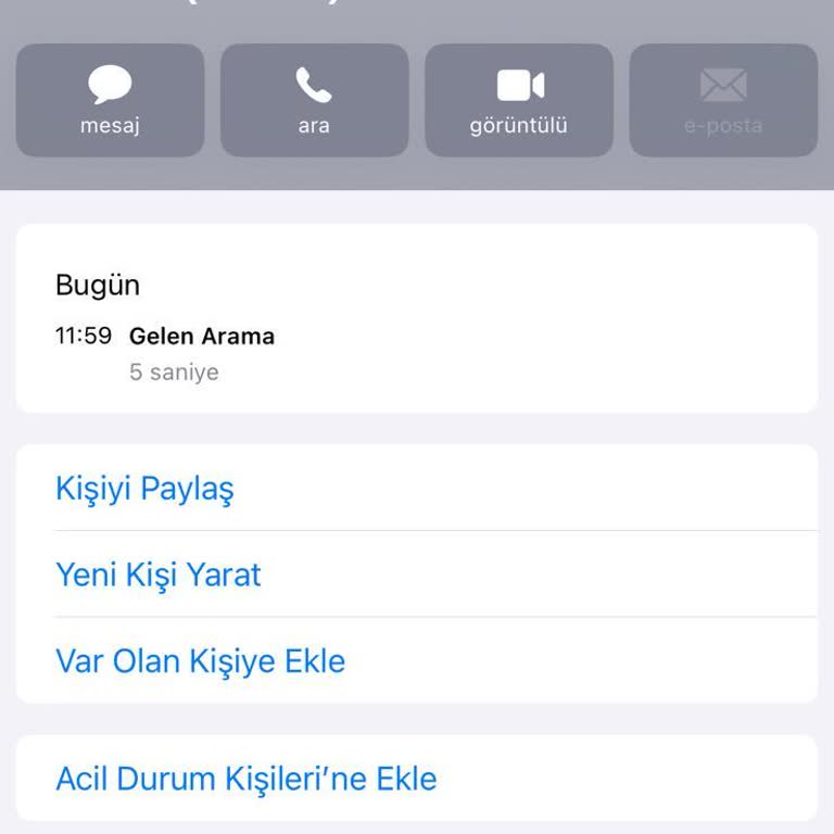 İzinsiz Arama Ve Yüzüme Kapanan Telefon