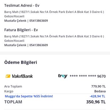 İzinsiz Komisyon Alımı Ve İade Talebi