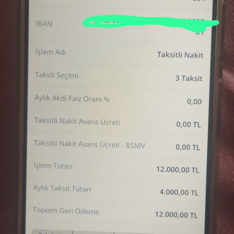 Taksitli Nakit Avans Limiti Sorunu