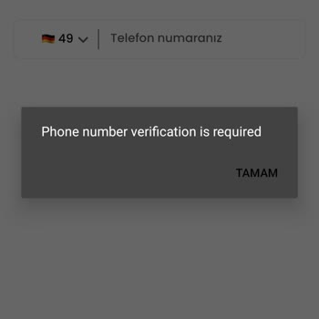 Almanya'dan Üyelik Sorunu: Telefon Numarası Ve Günlük Limit Engeli