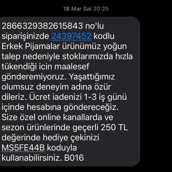 Sürekli İptal Edilen Siparişler Ve Bilgi Eksikliği