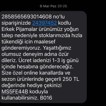 Sürekli İptal Edilen Siparişler Ve Bilgi Eksikliği