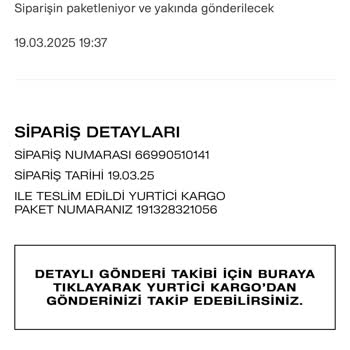 H&M Ve Yurtiçi Kargo Arasında Kaybolan Kargo Takip Sorunu