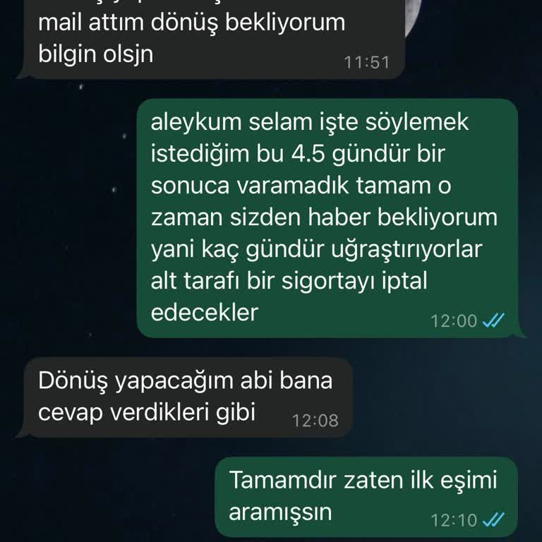 Sigorta İptalinde İletişim Sorunları