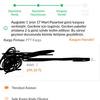 PTT Kargo İle Yaşanan Teslimat Sorunu Ve Mağduriyet