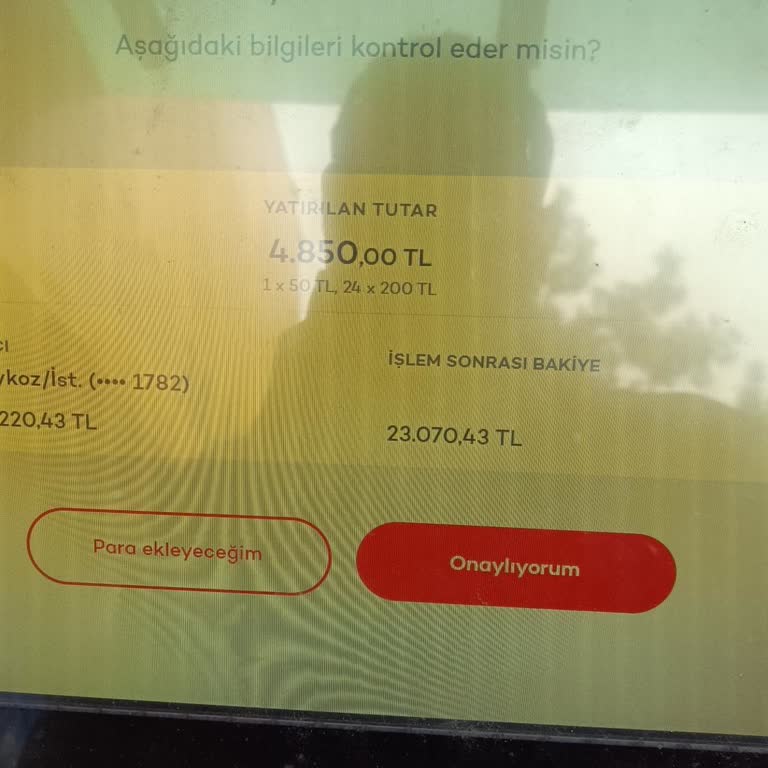 Bayram Harçlığı ATM'de Kayboldu