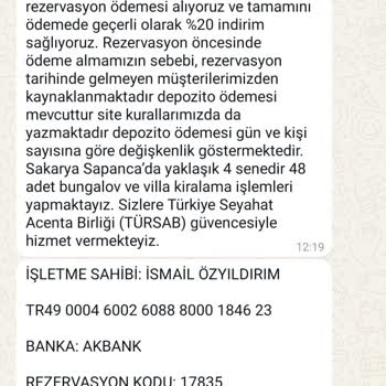 Rezervasyon Sonrası İletişim Sorunu Ve Ek Ücret Talebi