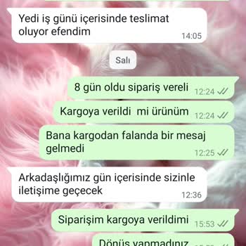 Sipariş Verdim Ürün Yok İade De Yok