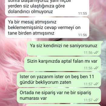 Sipariş Verdim Ürün Yok İade De Yok