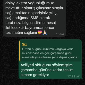 Kargoya Verilmeyen Ürün Ve Yanıltıcı Bilgilendirme