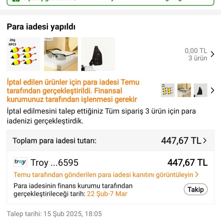 Temu'da Gizemli Para Hareketleri Ve İade Sorunu