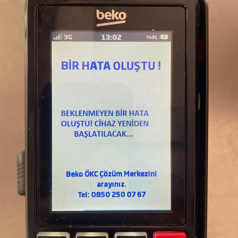 Sürekli Arızalanan Beko POS Cihazı Mağduriyeti