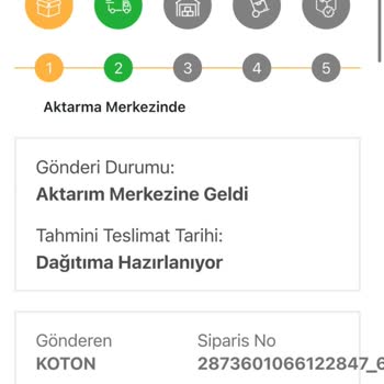 Koton'un Amatör Kargo Firmasıyla Yaşanan Teslimat Sorunu