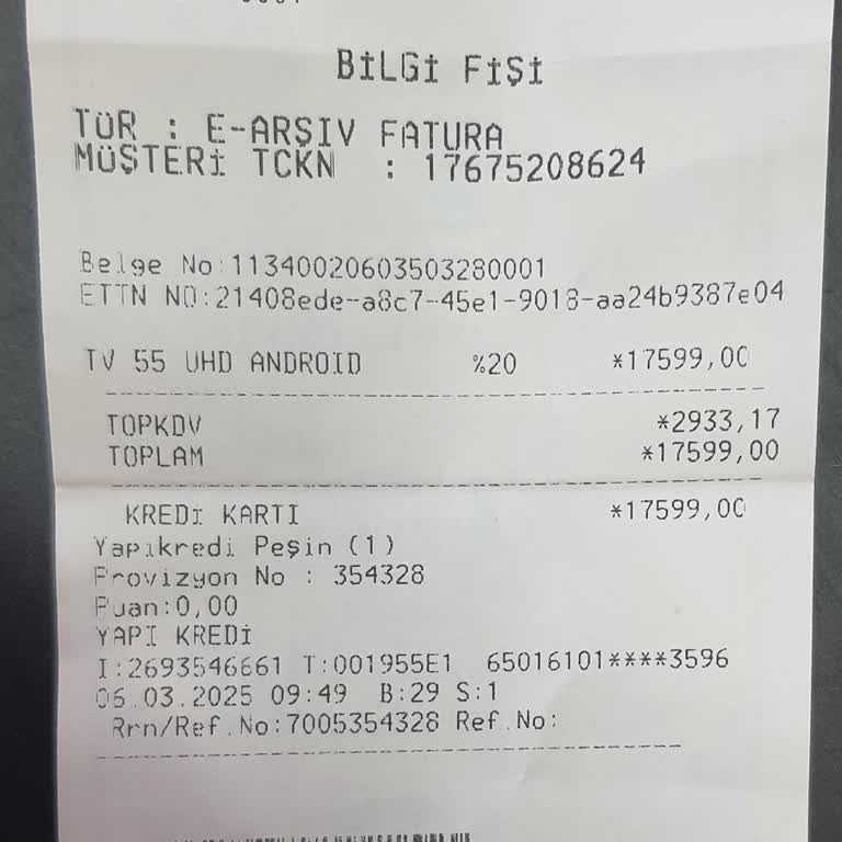 A101'den Aldığım TV Teslim Edilmedi, İade Süreci Yılan Hikayesine Döndü