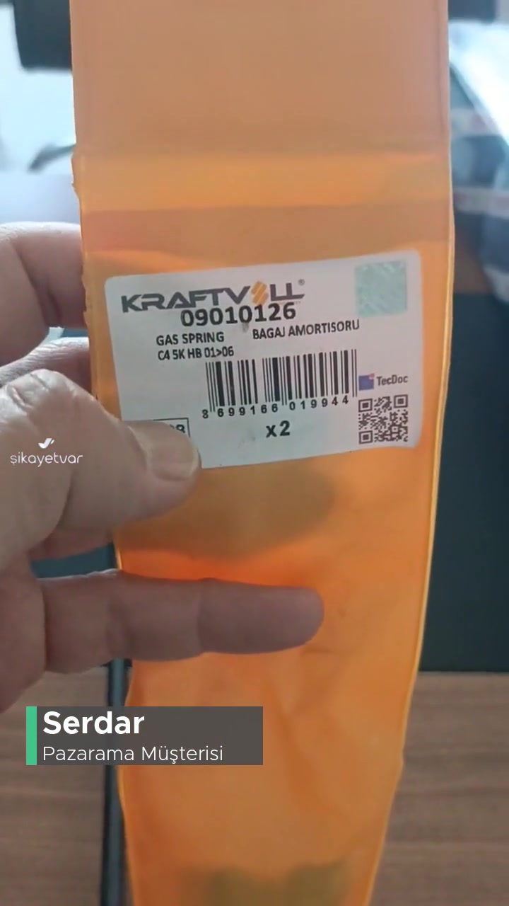 Pazarama Hatalı Gelen Kapı Pistonu videonun kapak resmi