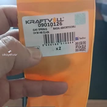 Pazarama Hatalı Gelen Kapı Pistonu