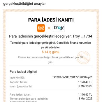 Yanlışlıkla Yapılan Ödeme İadesi Sorunu